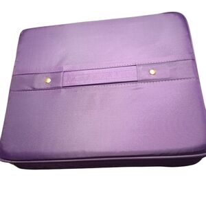 Joy Mangano Jewel Duo Kit In Plum. Expand To Hold One Or Two Trays. NWT